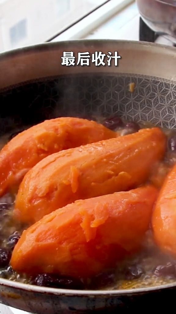 蜜汁紅薯的做法-家常味煮菜譜