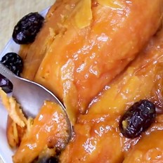 蜜汁紅薯的做法-家常味煮菜譜