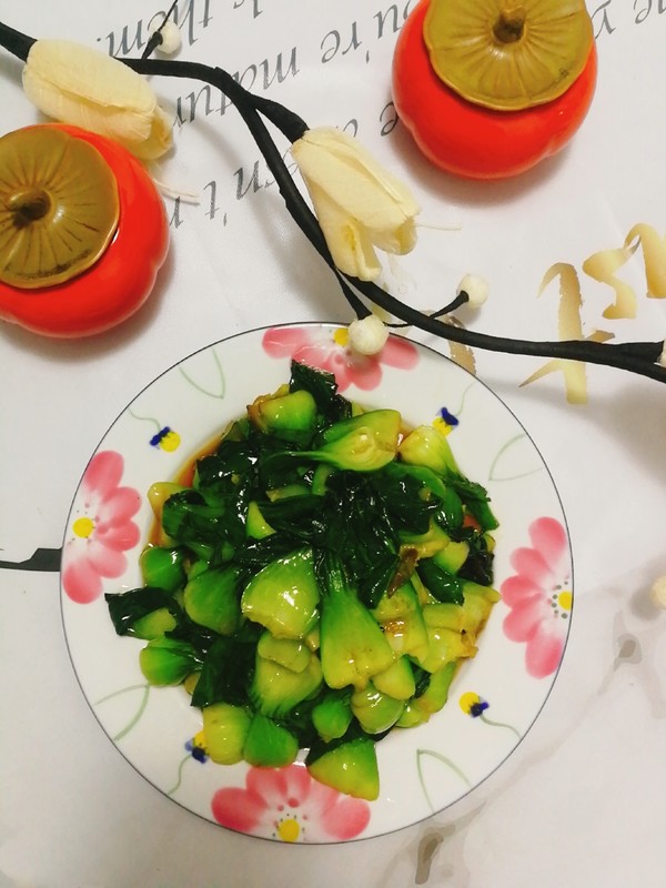 清炒小油菜的做法-家常味炒菜譜-易網健康養生網 清炒小油菜的做法-家常味炒菜譜