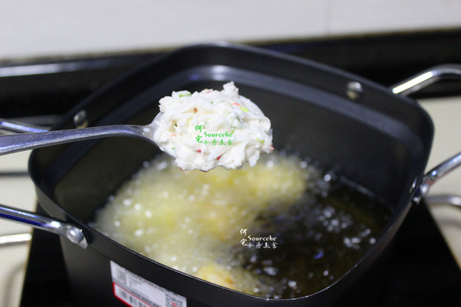 蘿卜丸子的做法-香辣味炸菜譜