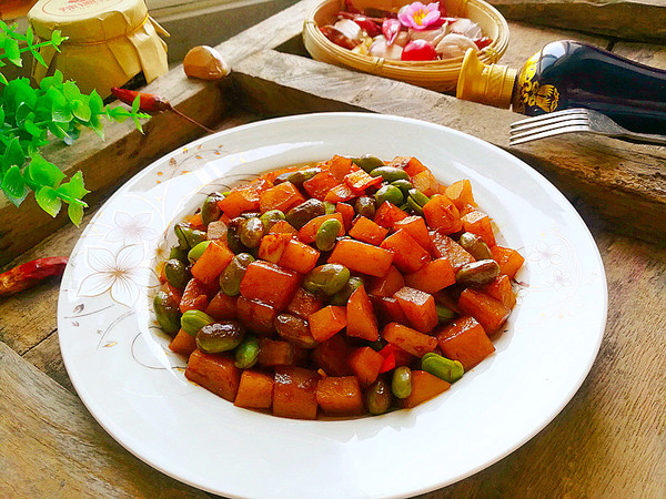 青豆炒土豆的做法-家常味炒菜譜