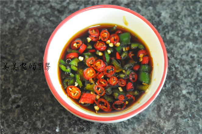 澆汁西藍花盞的做法-家常味蒸菜譜