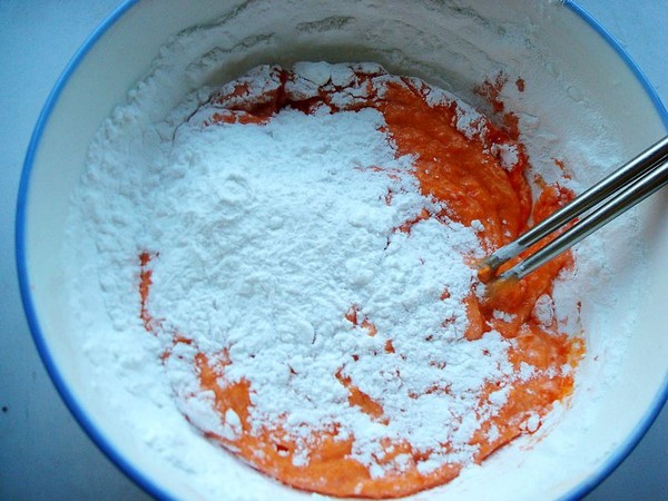 蒸胡蘿卜丸子的做法-甜味蒸菜譜