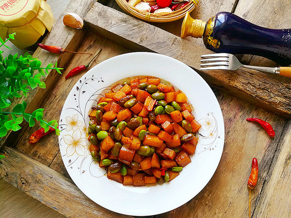 青豆炒土豆的做法-家常味炒菜譜