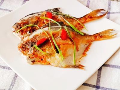 香煎鯧魚的做法-咸鮮味煎菜譜