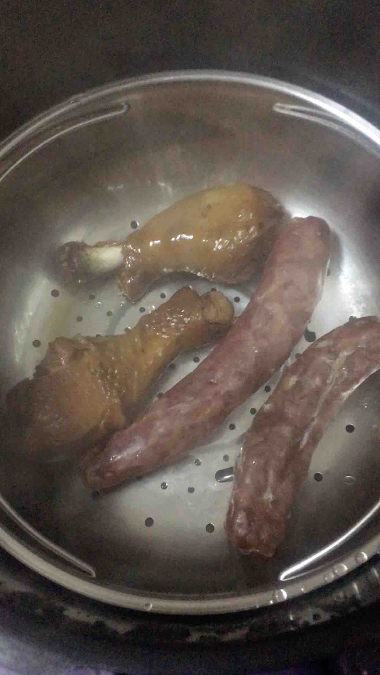 涼拌菠菜雞絲粉皮的做法-家常味拌菜譜