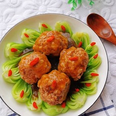 四喜丸子的做法-家常味蒸菜譜