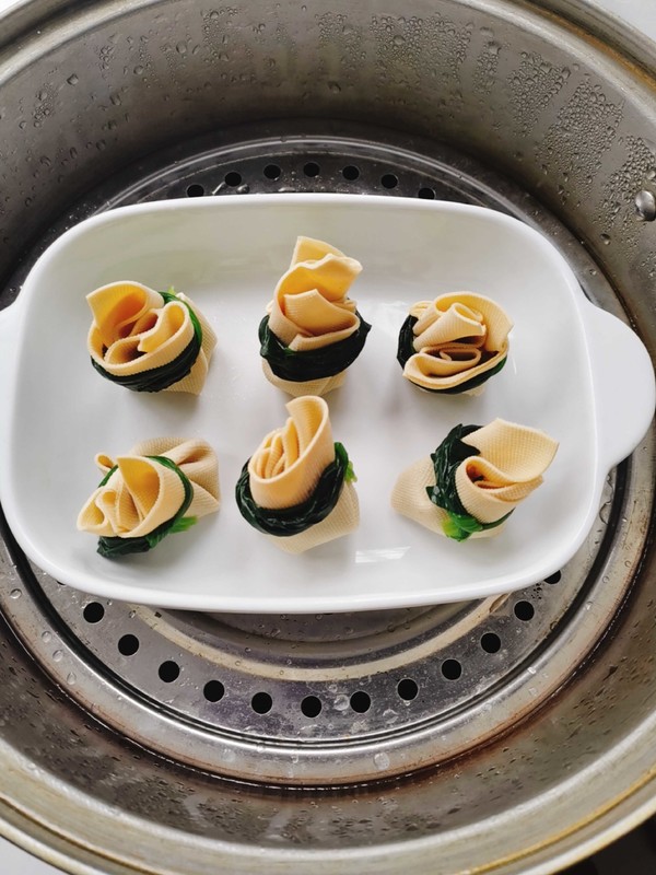 紅樓夢之豆腐皮包子的做法-咸鮮味蒸菜譜