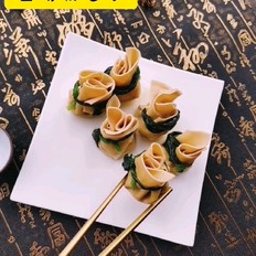 紅樓夢之豆腐皮包子的做法-咸鮮味蒸菜譜