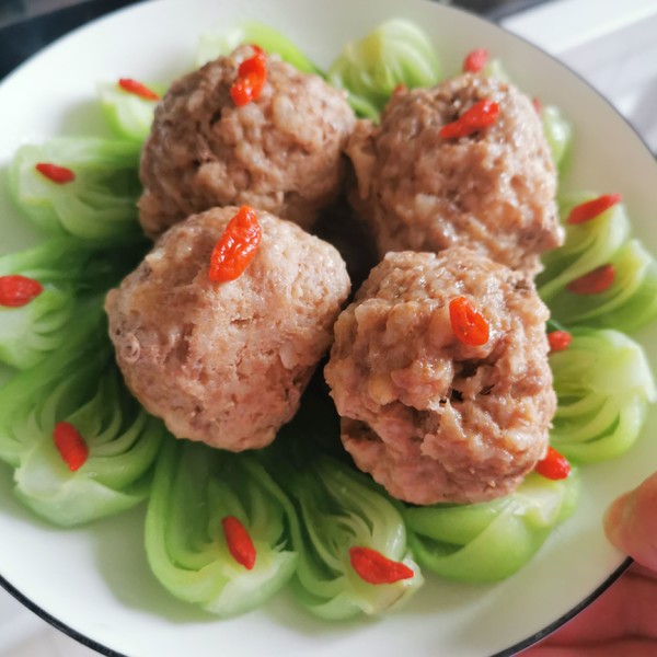 四喜丸子的做法-家常味蒸菜譜