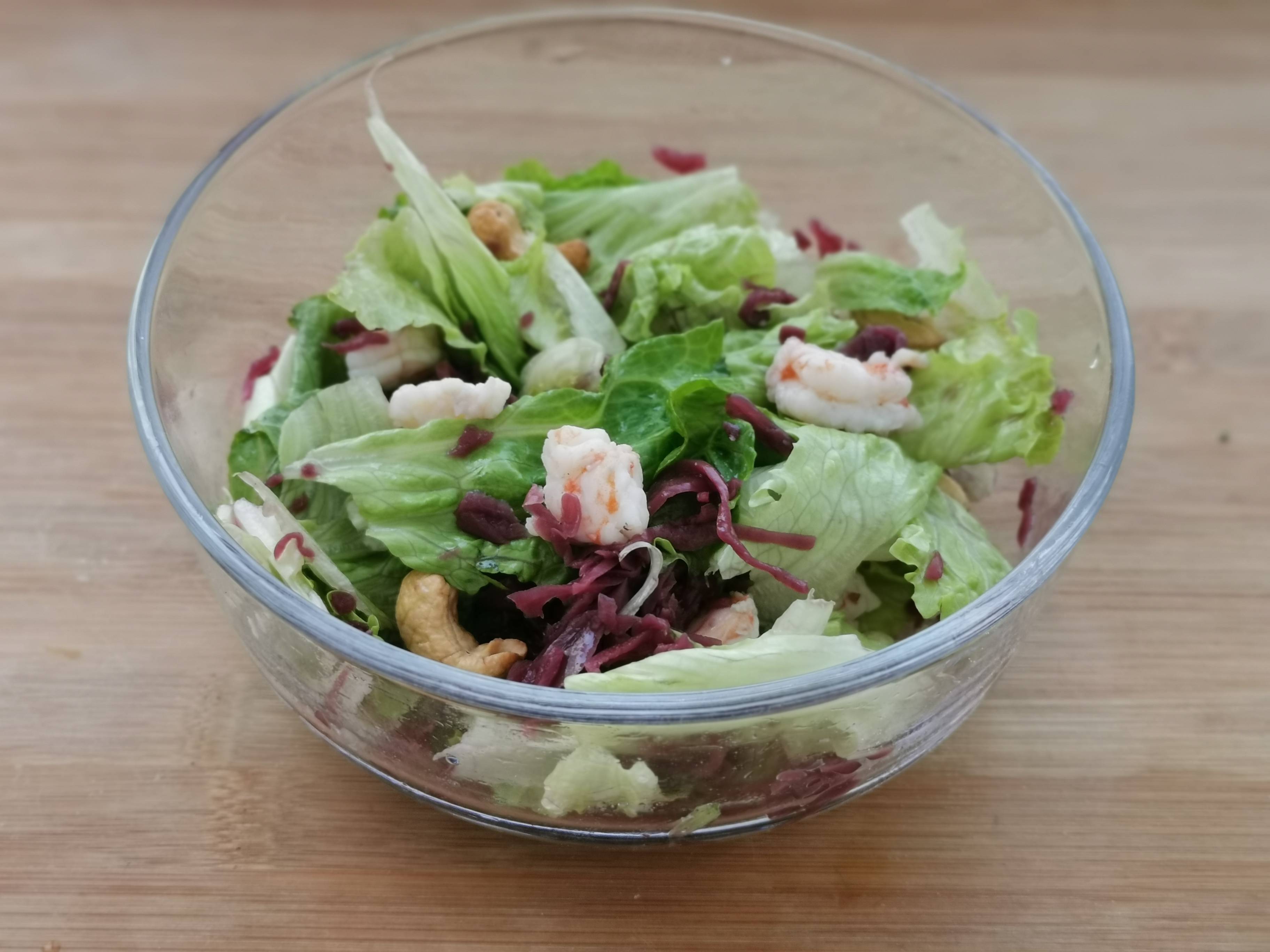 紅椰菜腰果沙拉的做法-酸甜味拌菜譜