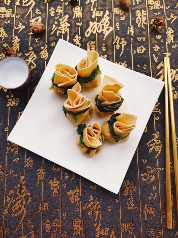 紅樓夢之豆腐皮包子的做法-咸鮮味蒸菜譜