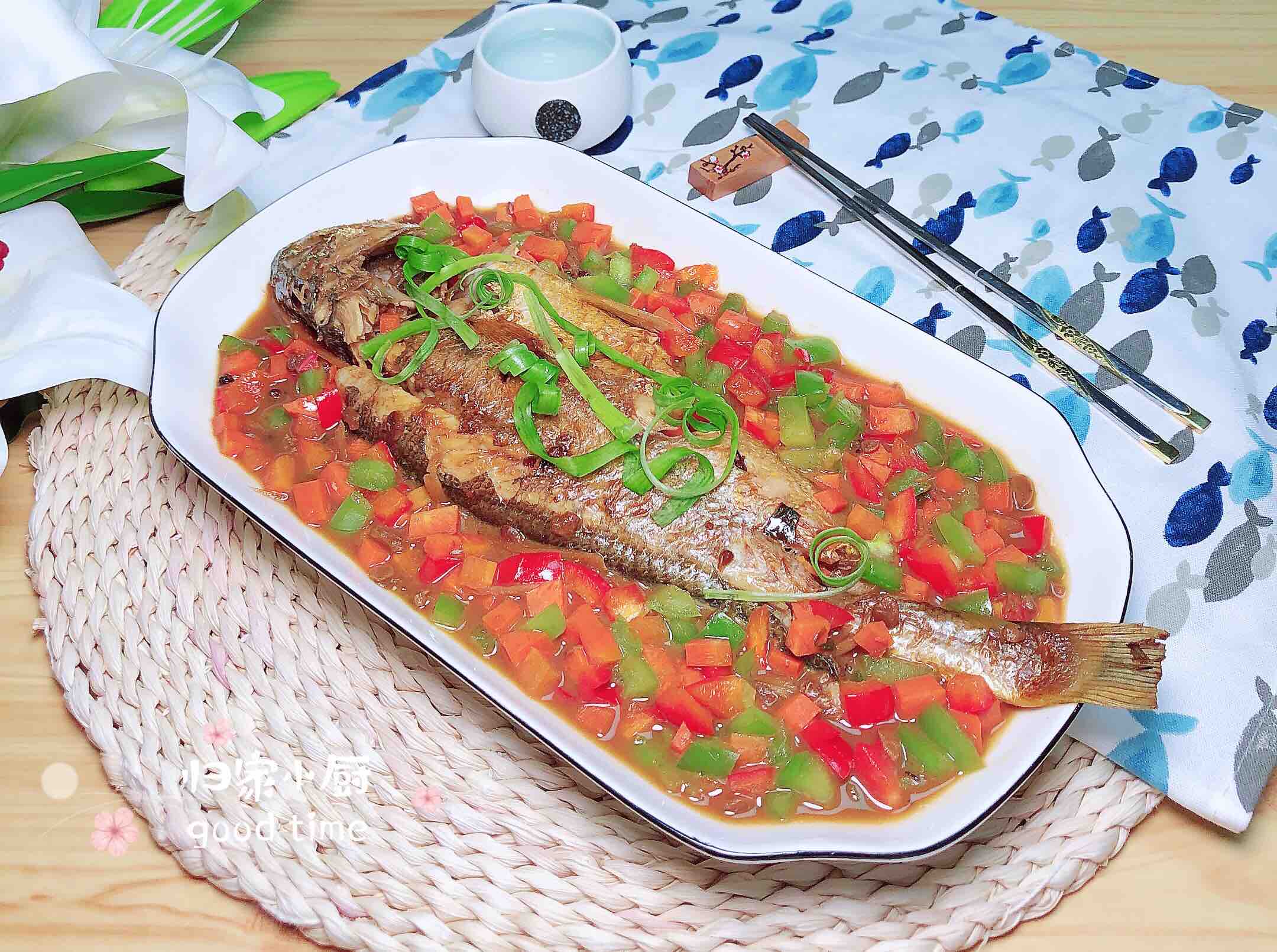 醬燜黃花魚的做法-咸鮮味燜菜譜