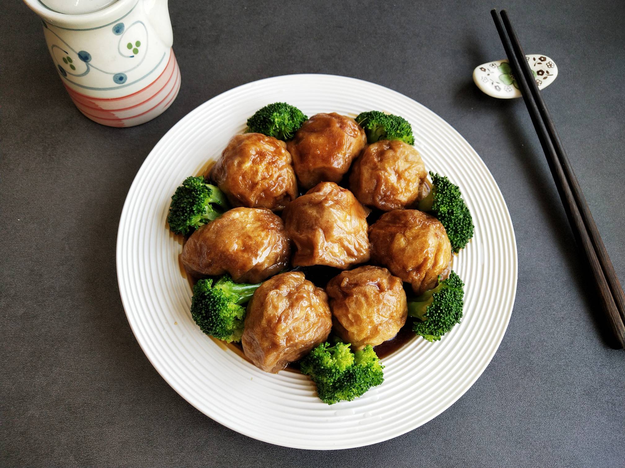 油面筋釀肉的做法-咸鮮味煮菜譜