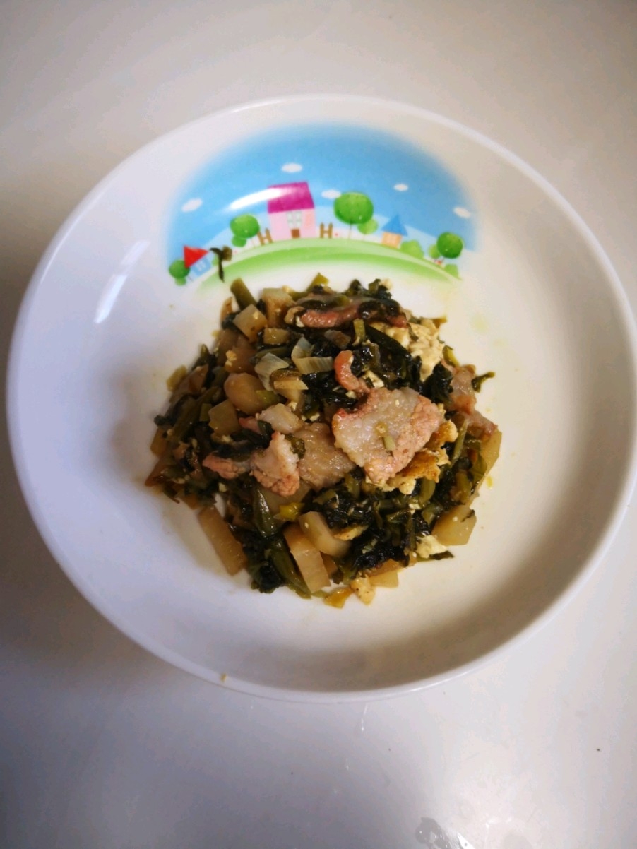 炒咸菜的做法-家常味炒菜譜