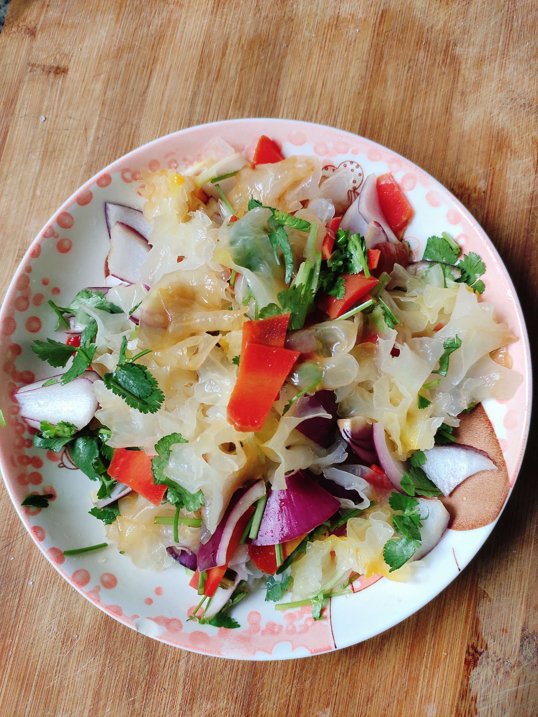 涼拌鮮銀耳的做法-酸甜味拌菜譜