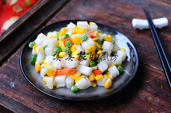 五福年糕的做法-家常味炒菜譜