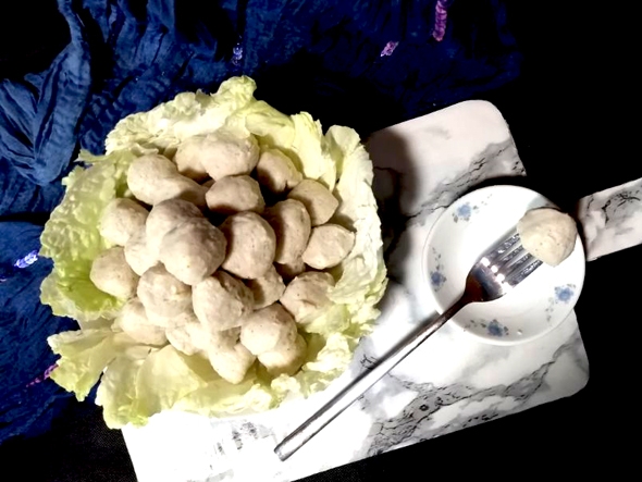 自制魚丸的做法-咸鮮味煮菜譜