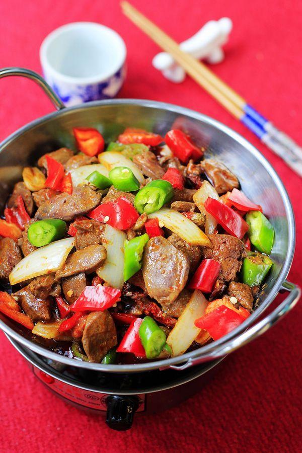 干鍋雞雜的做法-香辣味炒菜譜