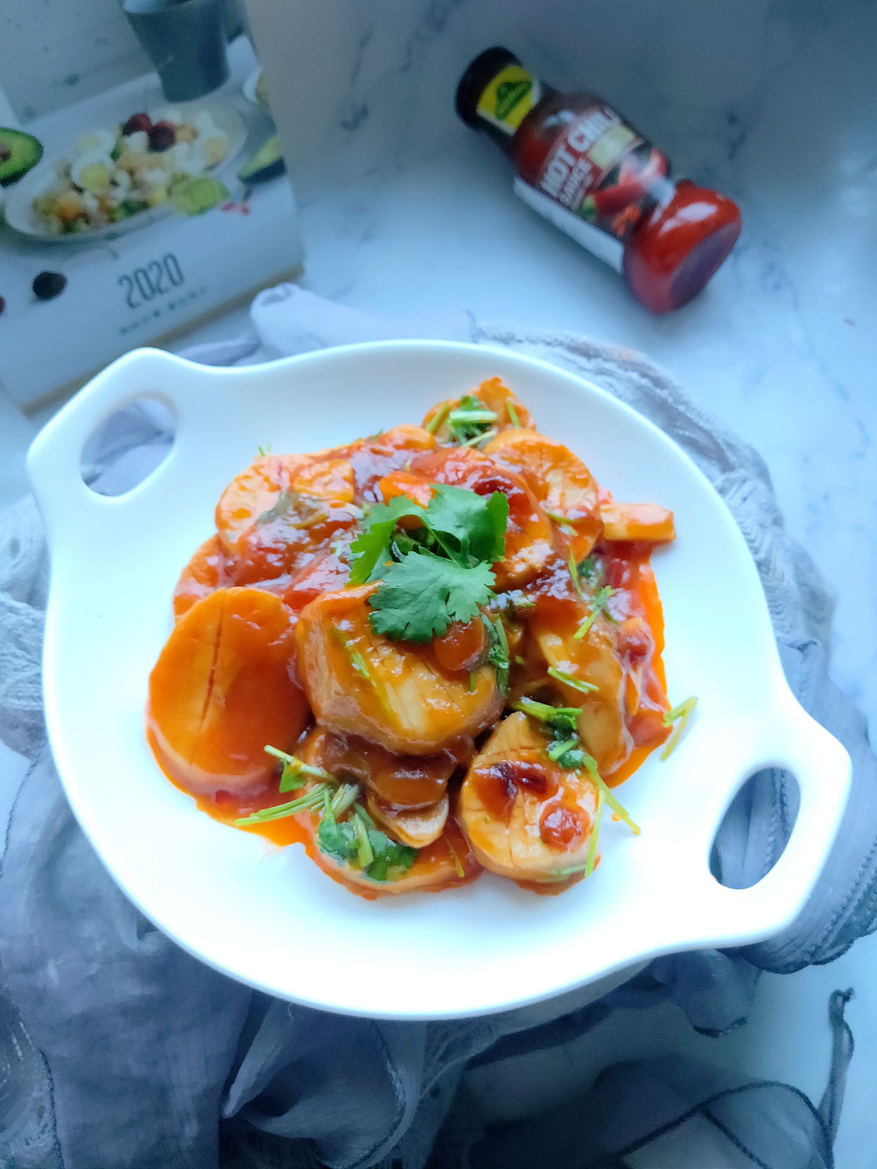 番茄辣醬杏鮑菇的做法-酸辣味煎菜譜-易網健康養生網 番茄辣醬杏鮑菇的做法-酸辣味煎菜譜