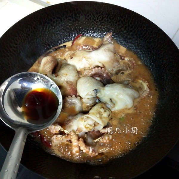 爆頭八爪魚的做法-家常味燉菜譜