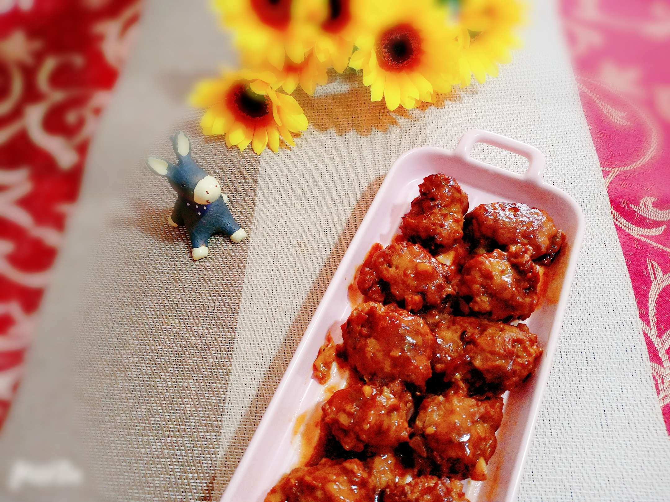 紅燒蘿卜丸子的做法-家常味炒菜譜