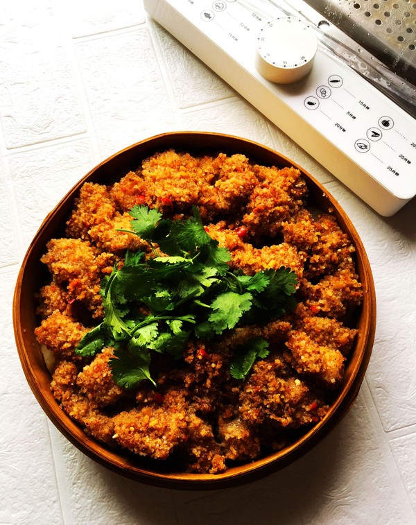 土豆粉蒸肉的做法-咸鮮味蒸菜譜