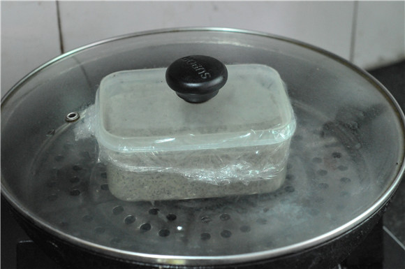 黑豆糕的做法-甜味蒸菜譜