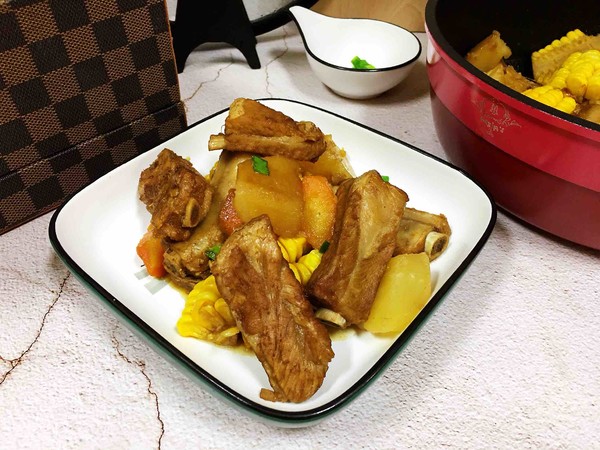 排骨燉玉米的做法-咸鮮味燉菜譜