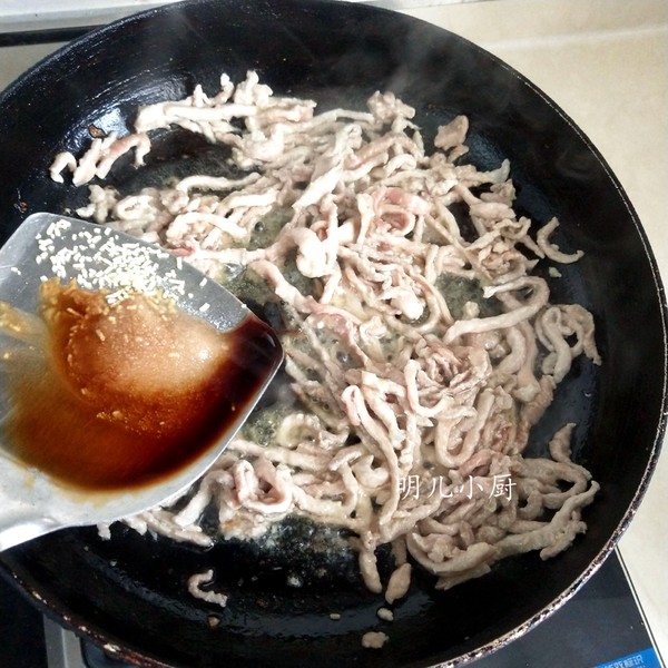 青椒炒肉絲的做法-家常味炒菜譜