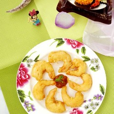 酥香炸蝦的做法-咸鮮味炸菜譜
