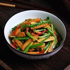 韭菜炒香干的做法-家常味炒菜譜