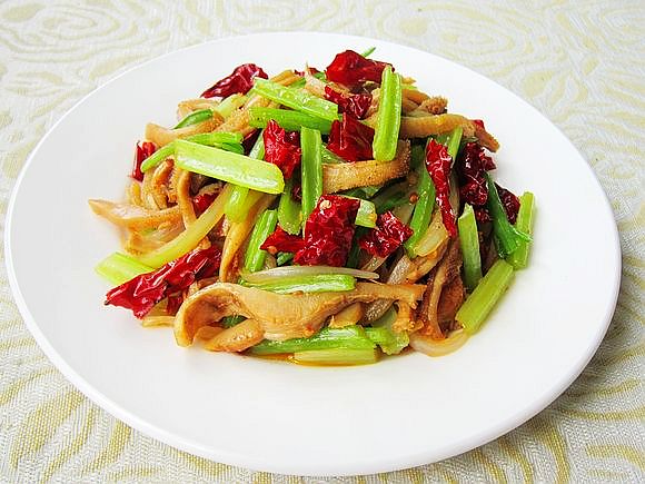 爆炒牛肚的做法-香辣味炒菜譜