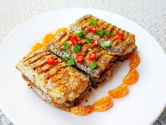 孜然香煎帶魚的做法-其它口味煎菜譜