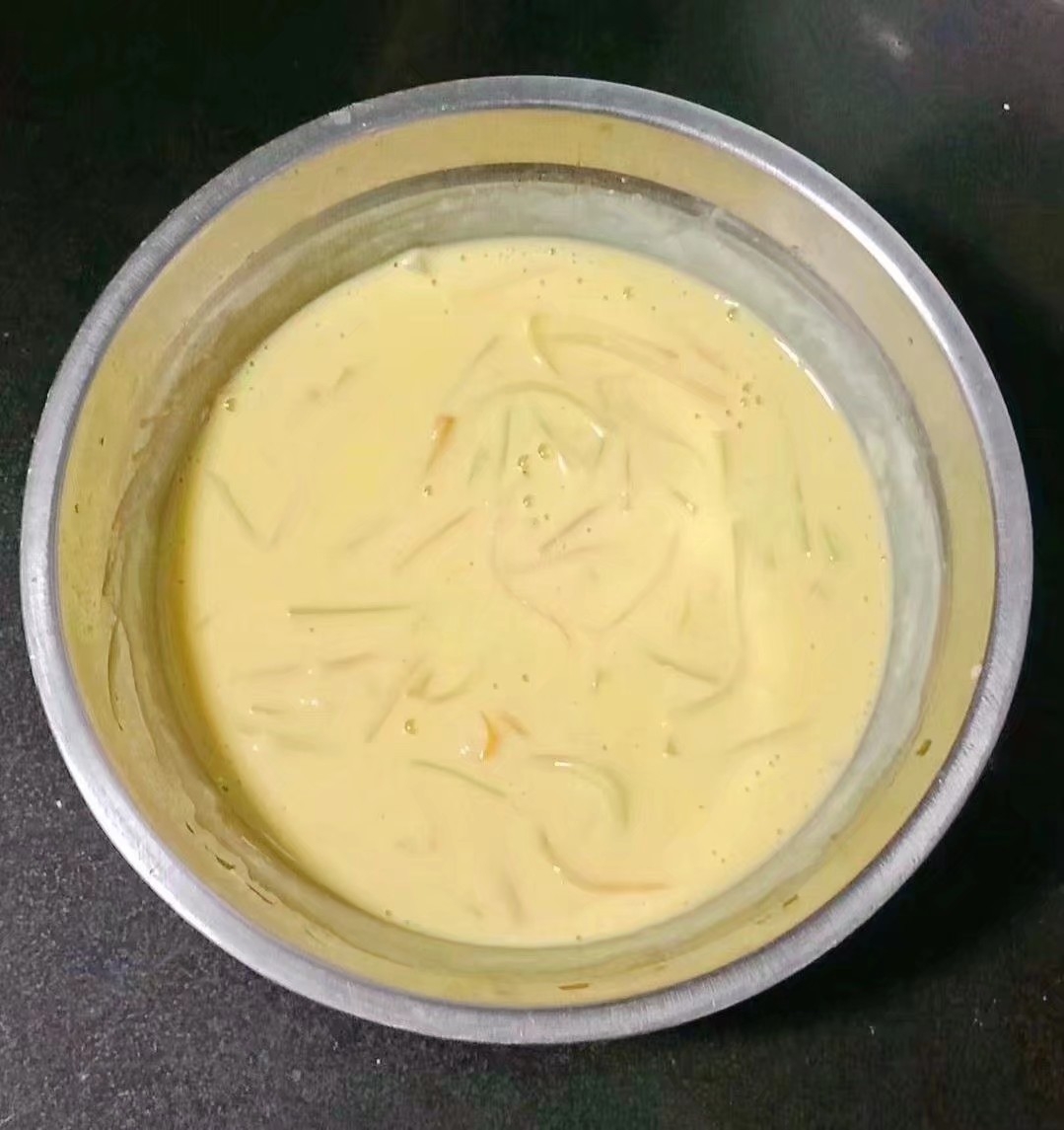 蝦仁時蔬雞蛋餅 (寶寶輔食）的做法-家常味煎菜譜