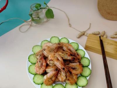 椒鹽油爆蝦的做法-咸鮮味炸菜譜