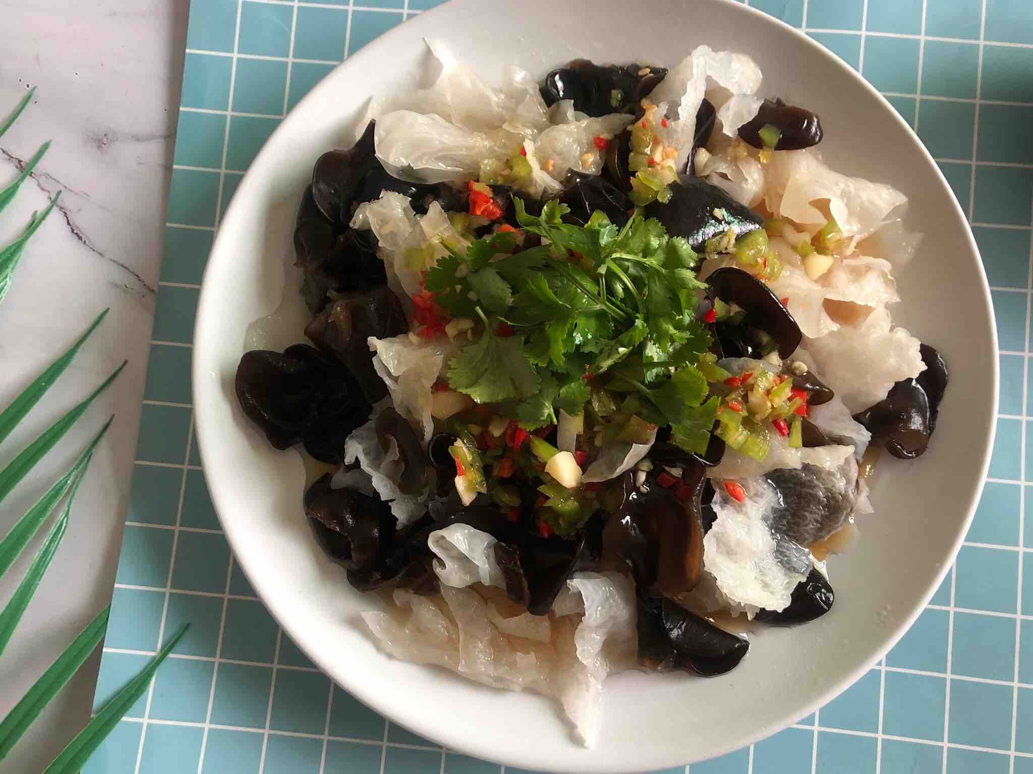 涼拌雙耳的做法-家常味拌菜譜