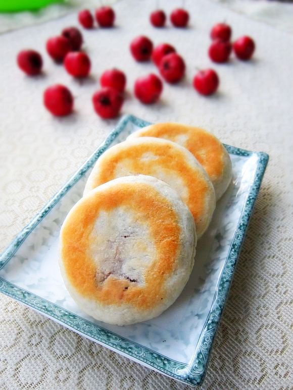 烤牛奶豆沙糯米餅的做法-甜味烤菜譜