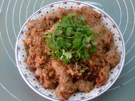 粉蒸牛肉的做法-咸鮮味蒸菜譜