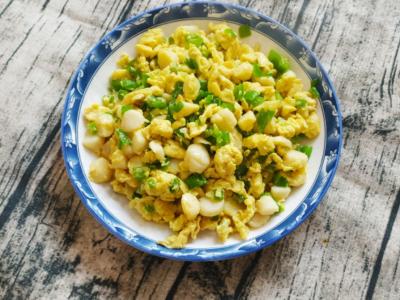瑤柱炒雞蛋的做法-家常味炒菜譜