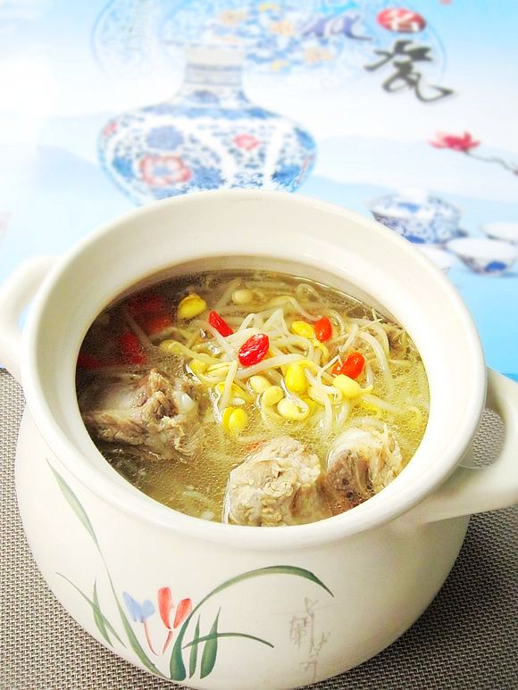 黃豆芽燉排骨的做法-咸鮮味燉菜譜-易網健康養生網 黃豆芽燉排骨的做法-咸鮮味燉菜譜