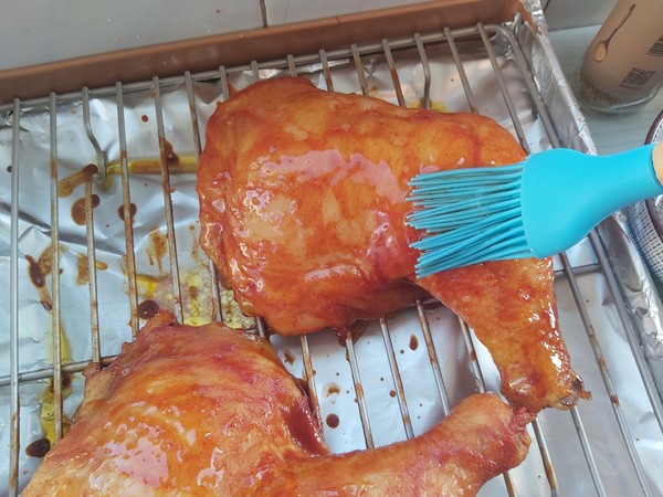 奧爾良脆皮雞腿的做法-家常味烤菜譜