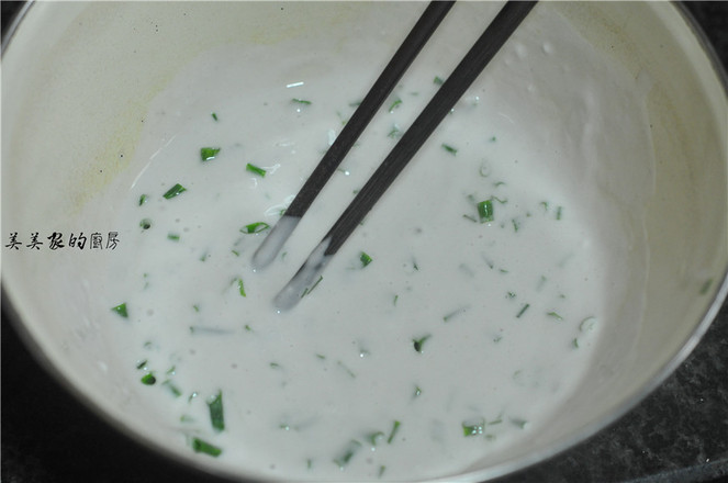 紅薯粉雞蛋餅的做法-家常味煎菜譜