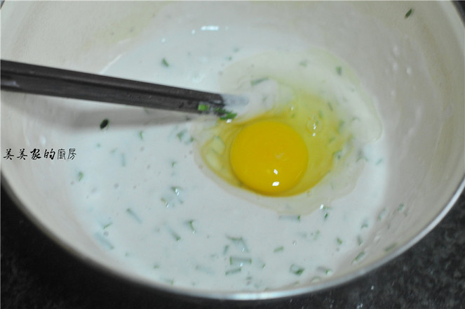 紅薯粉雞蛋餅的做法-家常味煎菜譜