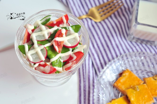 荷蘭豆沙拉的做法-家常味拌菜譜-易網(wǎng)健康養(yǎng)生網(wǎng) 荷蘭豆沙拉的做法-家常味拌菜譜