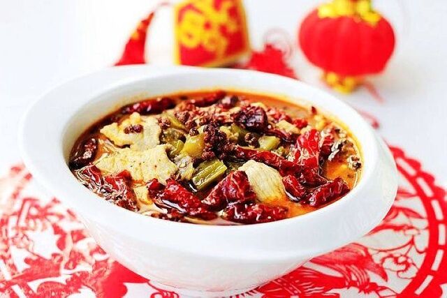 香辣酸菜肉片的做法-香辣味煮菜譜