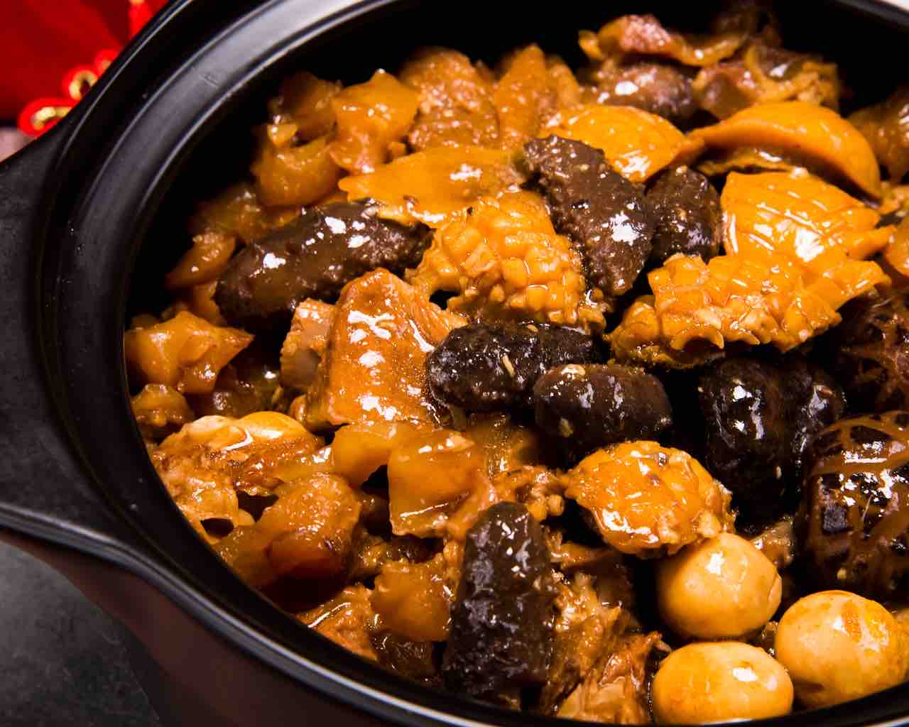 八仙鬧海鍋，奢華富貴的年夜飯的做法-咸鮮味燉菜譜