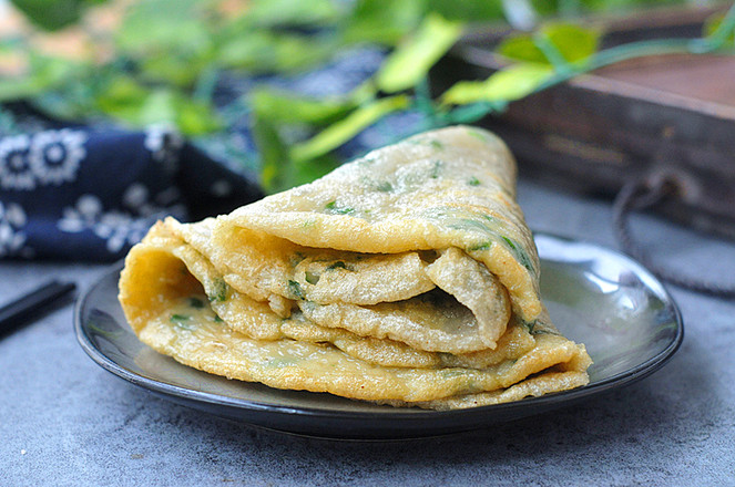 紅薯粉雞蛋餅的做法-家常味煎菜譜