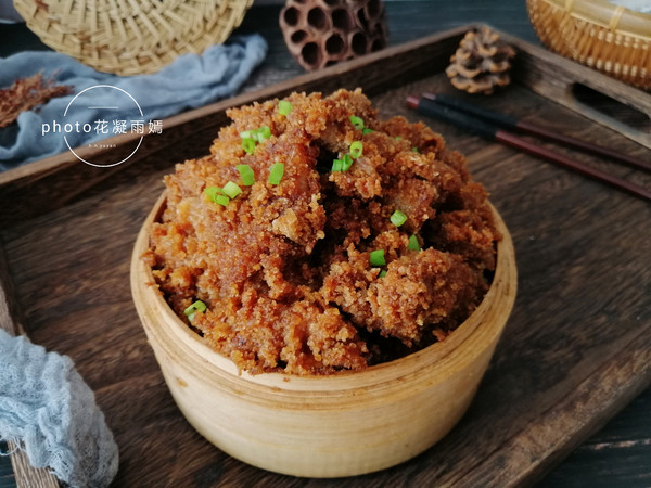 南瓜粉蒸肉的做法-家常味蒸菜譜