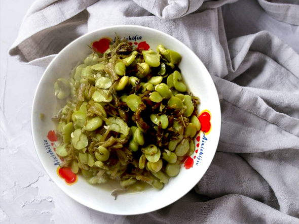 雪菜豆瓣的做法-咸鮮味炒菜譜